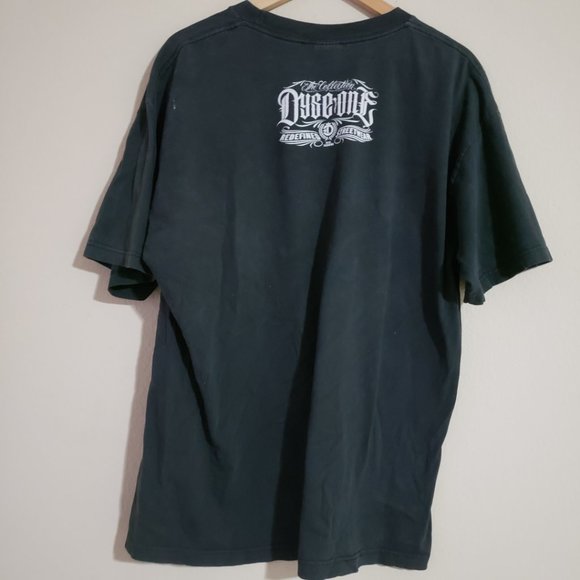 Dyse One Black Printed Tees XL - Picture 2 of 7